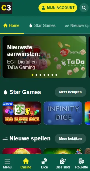 Casino voor iOS CASINO333
